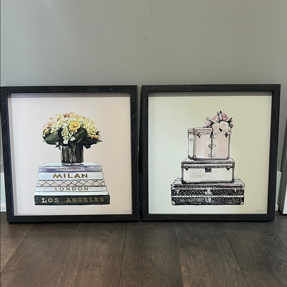 Marmont Hill 17” x 17” Framed Wall Art Set